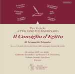 L'ITALIANO E' IL RAGIONARE: L'APPUNTAMENTO DEL VIEUSSEUX