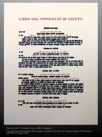 Giovedì 23 Novembre: Emilio Isgrò a Firenze per gli Amici di Sciascia